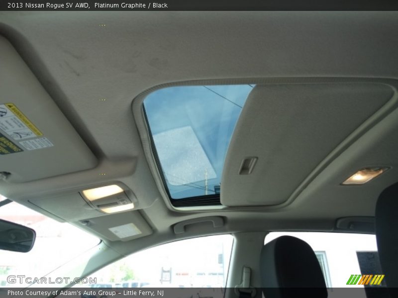 Platinum Graphite / Black 2013 Nissan Rogue SV AWD
