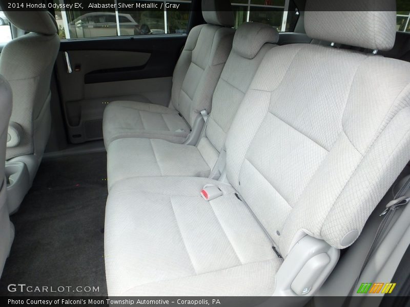 Alabaster Silver Metallic / Gray 2014 Honda Odyssey EX