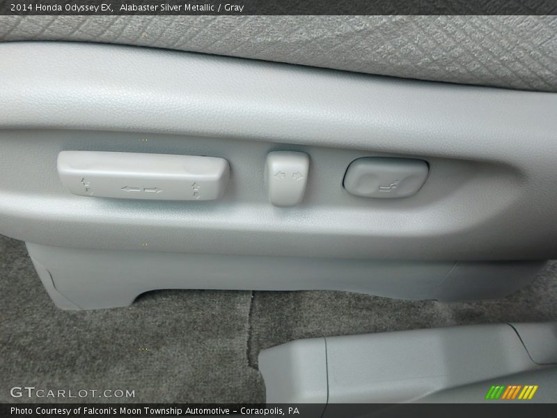 Alabaster Silver Metallic / Gray 2014 Honda Odyssey EX