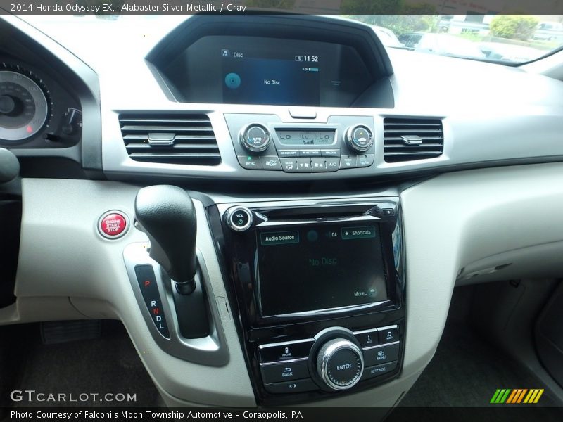 Alabaster Silver Metallic / Gray 2014 Honda Odyssey EX