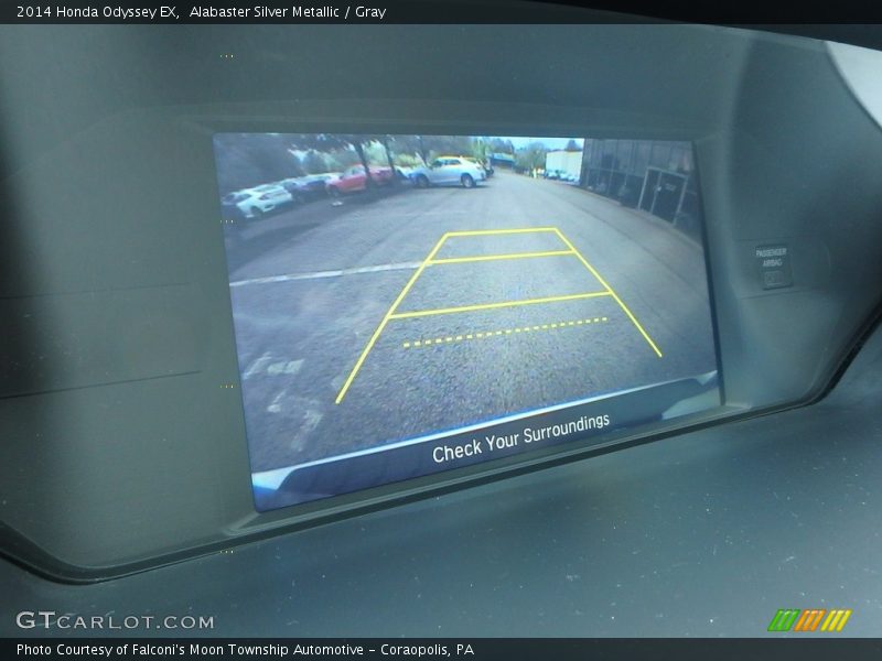 Alabaster Silver Metallic / Gray 2014 Honda Odyssey EX