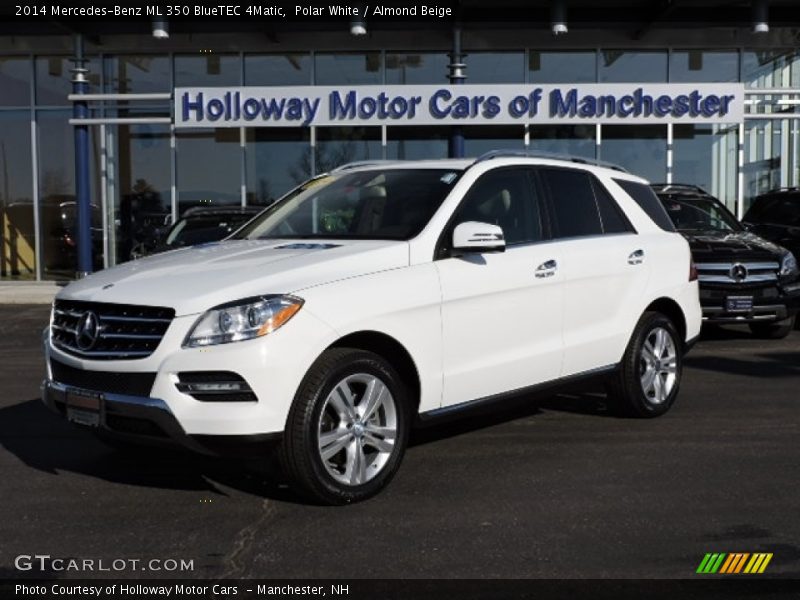 Polar White / Almond Beige 2014 Mercedes-Benz ML 350 BlueTEC 4Matic