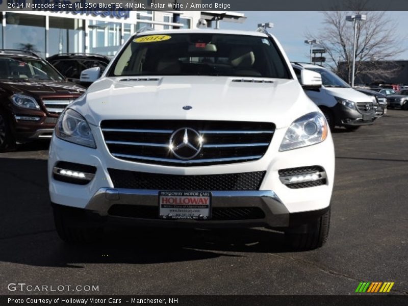 Polar White / Almond Beige 2014 Mercedes-Benz ML 350 BlueTEC 4Matic