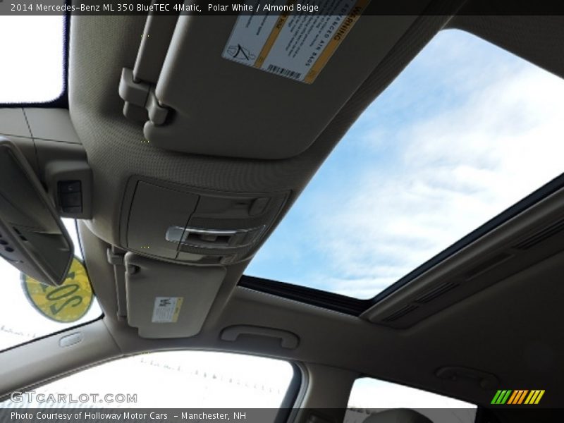 Polar White / Almond Beige 2014 Mercedes-Benz ML 350 BlueTEC 4Matic