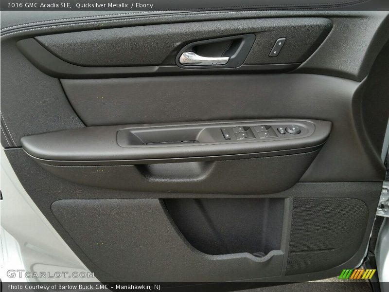 Quicksilver Metallic / Ebony 2016 GMC Acadia SLE