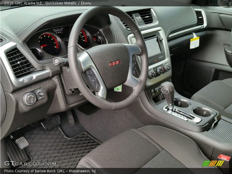 Quicksilver Metallic / Ebony 2016 GMC Acadia SLE