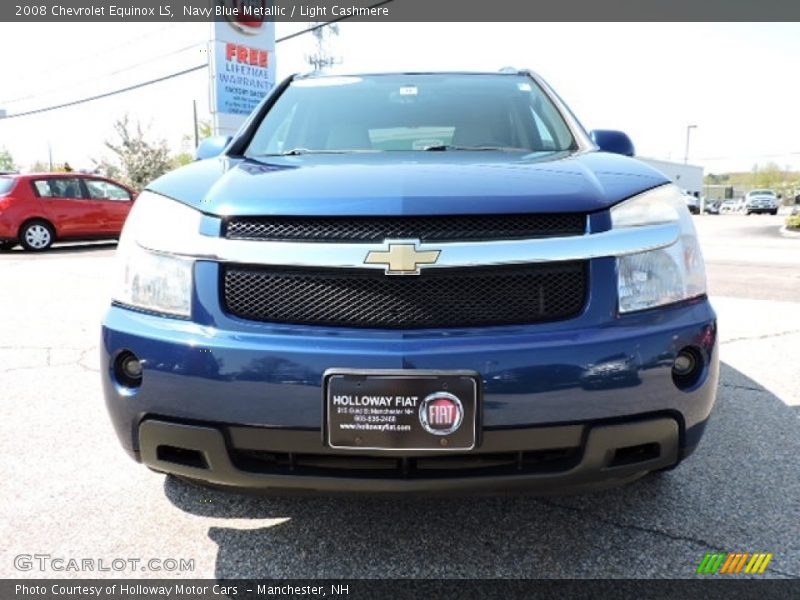 Navy Blue Metallic / Light Cashmere 2008 Chevrolet Equinox LS