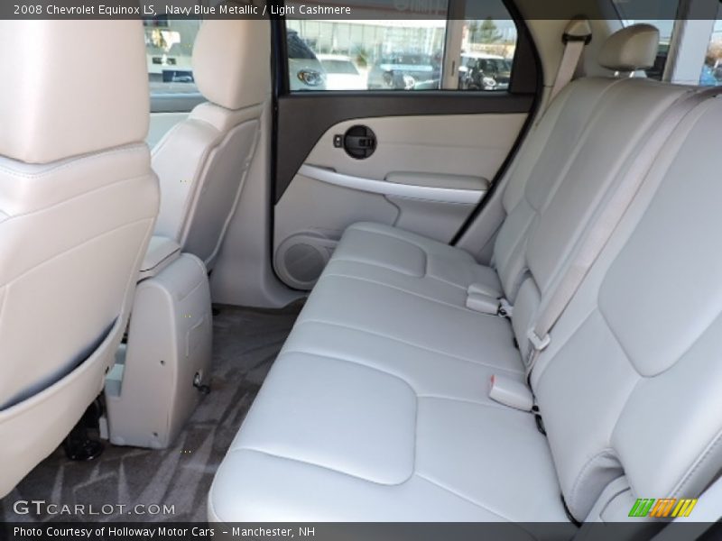 Navy Blue Metallic / Light Cashmere 2008 Chevrolet Equinox LS