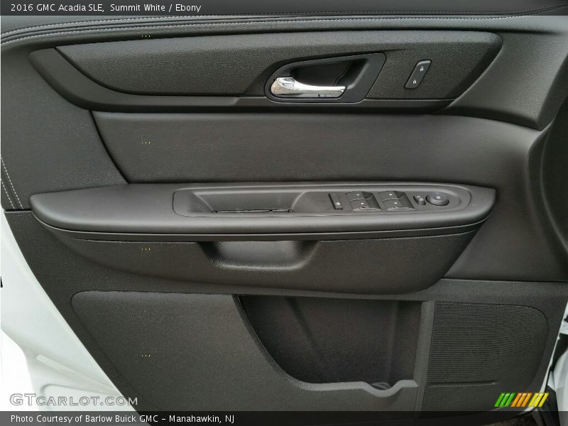 Summit White / Ebony 2016 GMC Acadia SLE