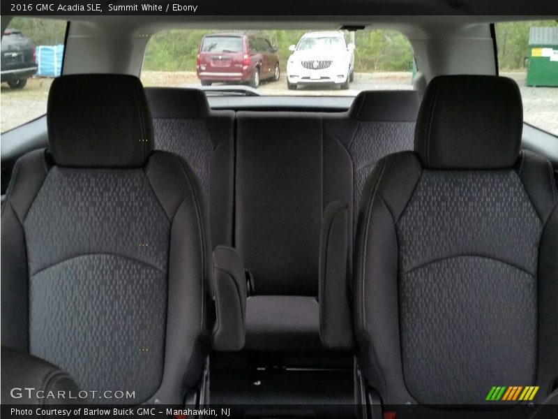 Summit White / Ebony 2016 GMC Acadia SLE