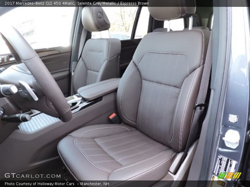 Front Seat of 2017 GLS 450 4Matic