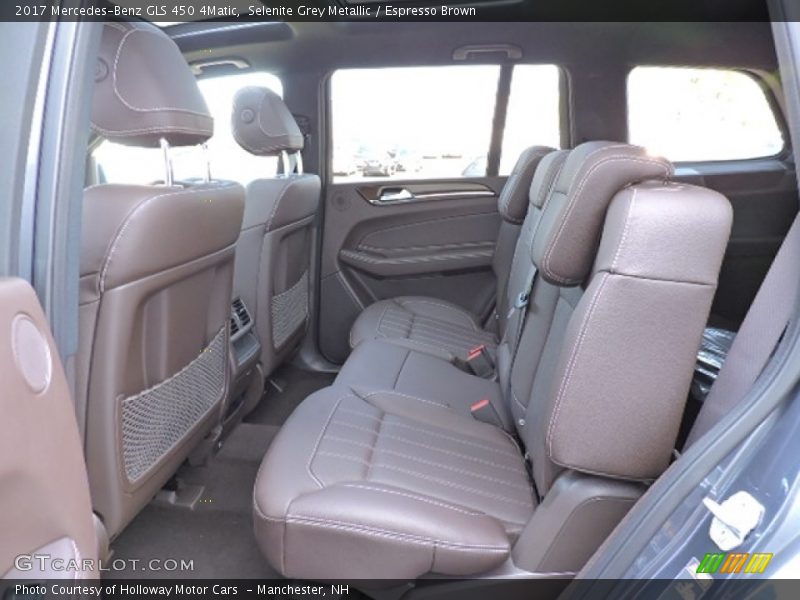 Rear Seat of 2017 GLS 450 4Matic