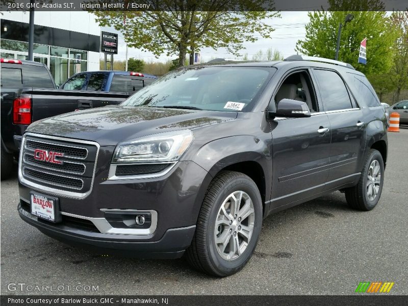 Iridium Metallic / Ebony 2016 GMC Acadia SLT