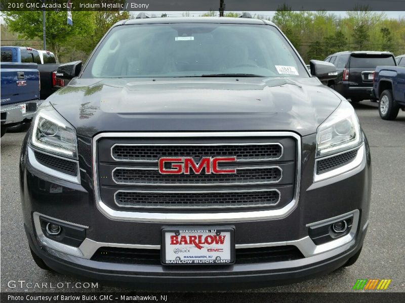 Iridium Metallic / Ebony 2016 GMC Acadia SLT