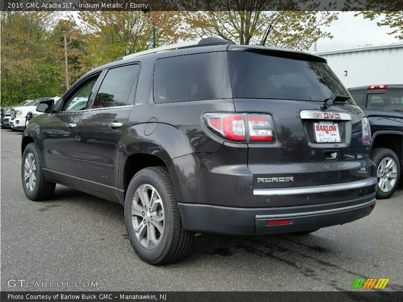 Iridium Metallic / Ebony 2016 GMC Acadia SLT