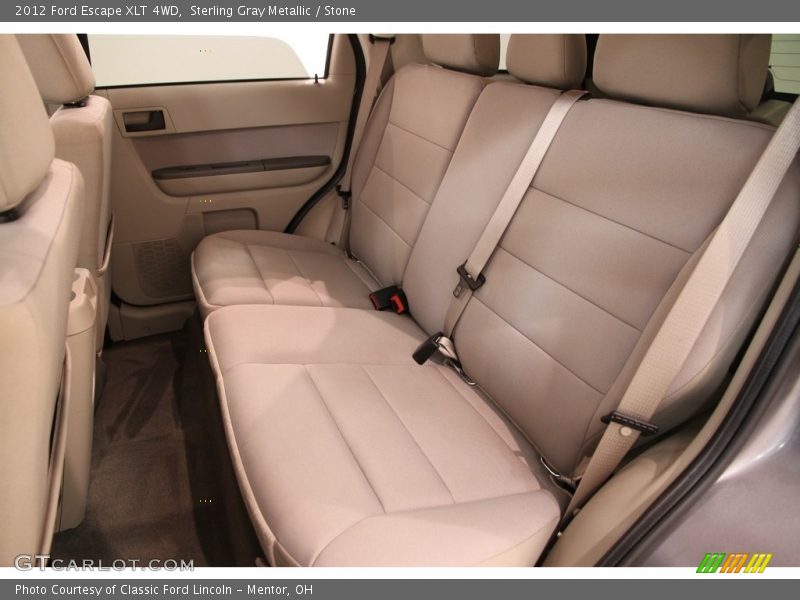 Sterling Gray Metallic / Stone 2012 Ford Escape XLT 4WD