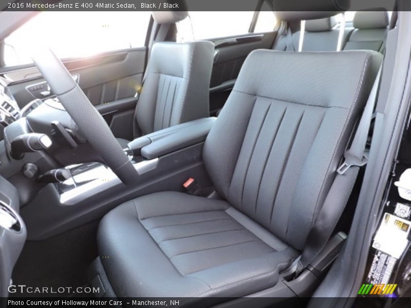 Front Seat of 2016 E 400 4Matic Sedan