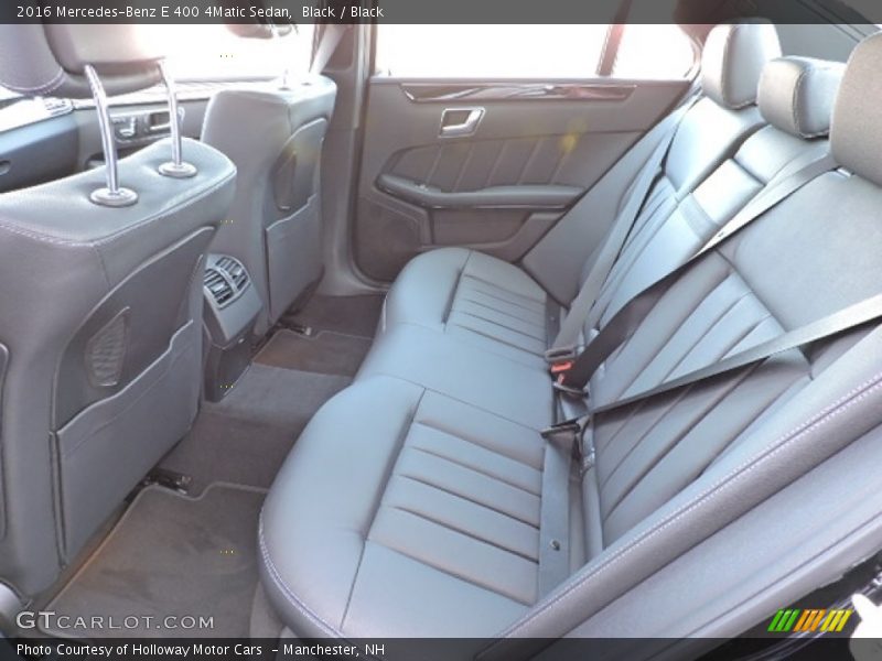 Rear Seat of 2016 E 400 4Matic Sedan