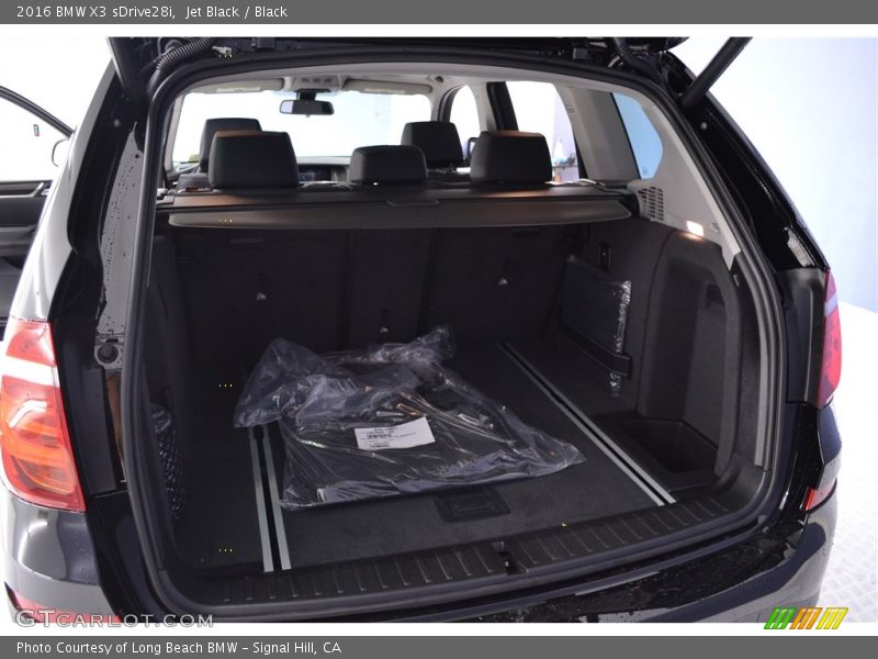 Jet Black / Black 2016 BMW X3 sDrive28i