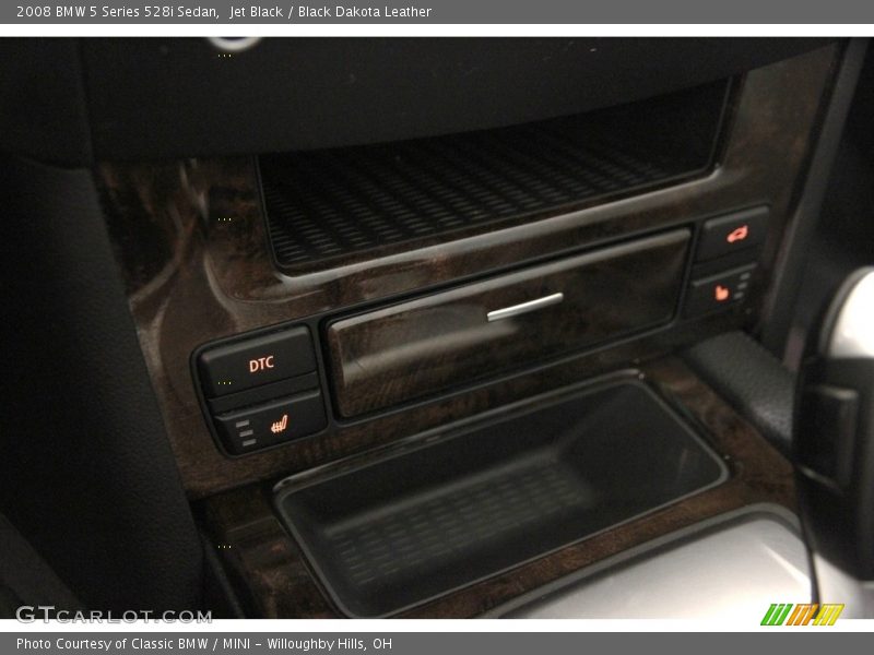 Jet Black / Black Dakota Leather 2008 BMW 5 Series 528i Sedan