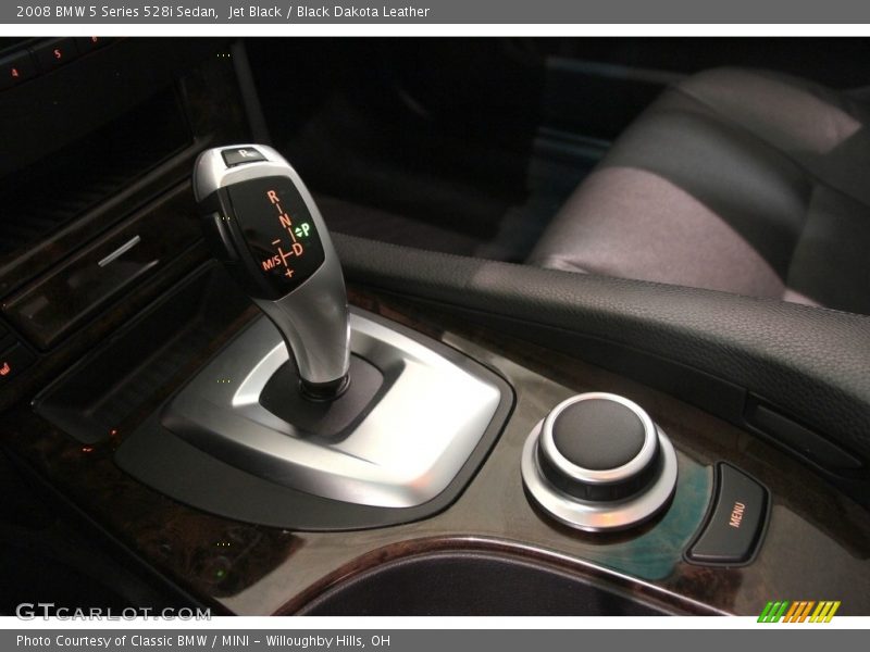Jet Black / Black Dakota Leather 2008 BMW 5 Series 528i Sedan