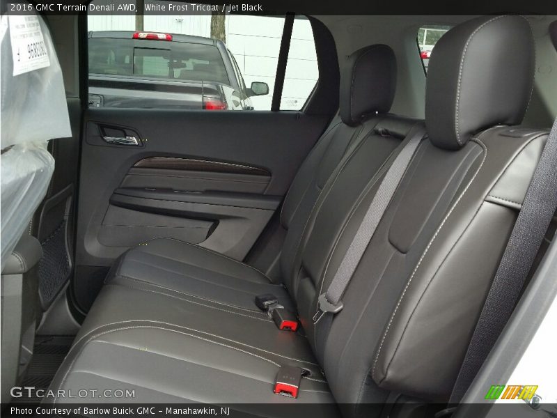 White Frost Tricoat / Jet Black 2016 GMC Terrain Denali AWD