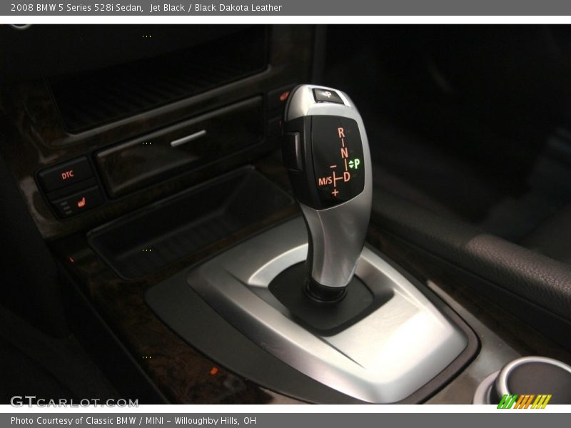 Jet Black / Black Dakota Leather 2008 BMW 5 Series 528i Sedan