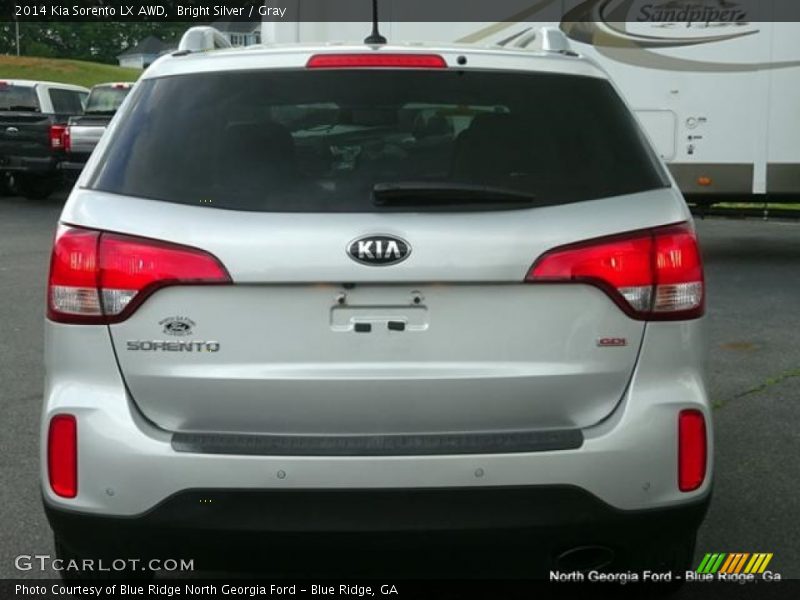 Bright Silver / Gray 2014 Kia Sorento LX AWD