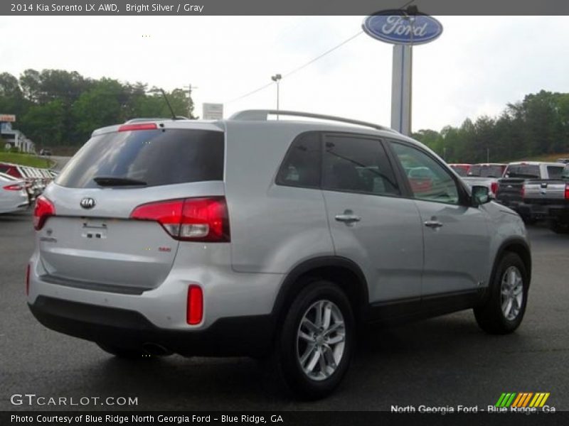 Bright Silver / Gray 2014 Kia Sorento LX AWD