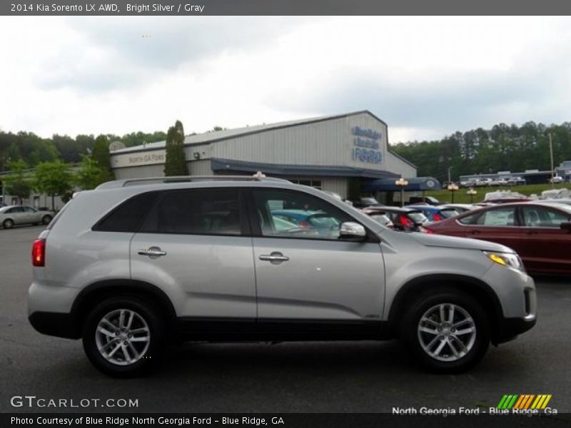 Bright Silver / Gray 2014 Kia Sorento LX AWD