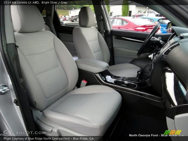 Bright Silver / Gray 2014 Kia Sorento LX AWD