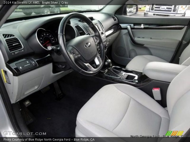 Bright Silver / Gray 2014 Kia Sorento LX AWD