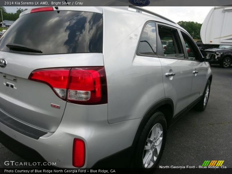 Bright Silver / Gray 2014 Kia Sorento LX AWD