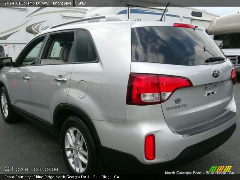 Bright Silver / Gray 2014 Kia Sorento LX AWD