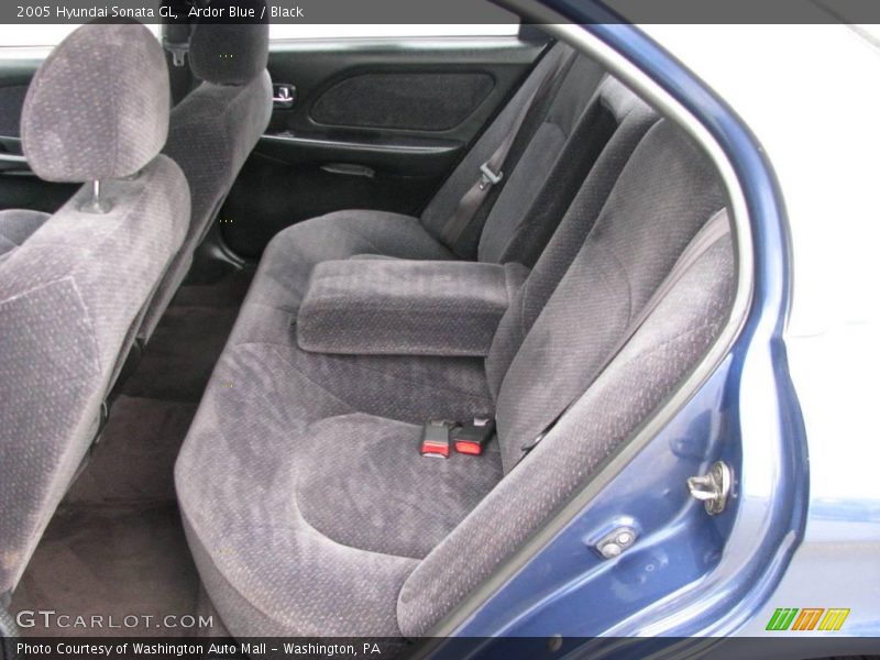 Ardor Blue / Black 2005 Hyundai Sonata GL