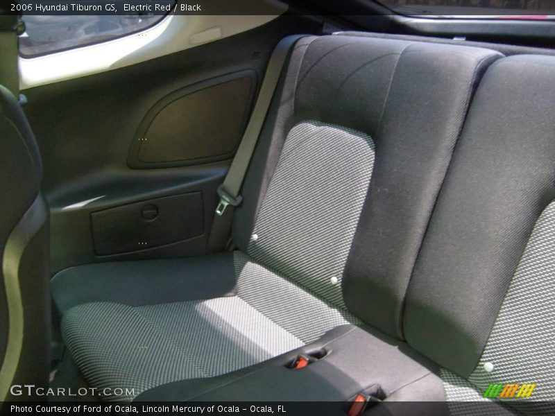 Electric Red / Black 2006 Hyundai Tiburon GS