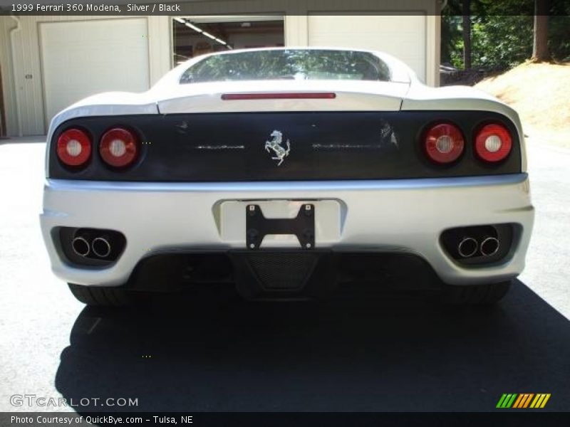 Silver / Black 1999 Ferrari 360 Modena