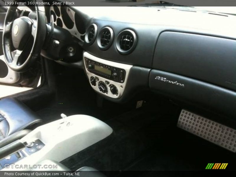 Silver / Black 1999 Ferrari 360 Modena