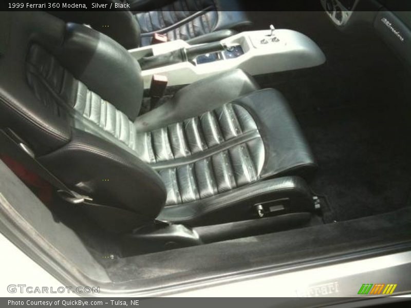 Silver / Black 1999 Ferrari 360 Modena