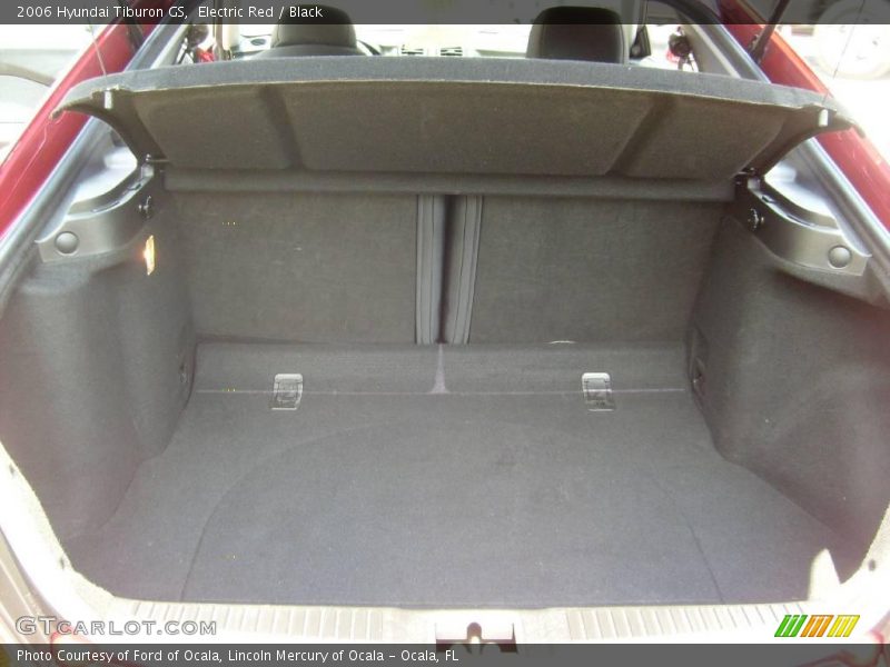 Electric Red / Black 2006 Hyundai Tiburon GS