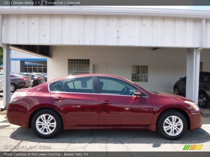 Tuscan Sun / Charcoal 2011 Nissan Altima 2.5 S