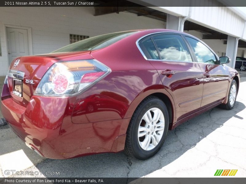 Tuscan Sun / Charcoal 2011 Nissan Altima 2.5 S