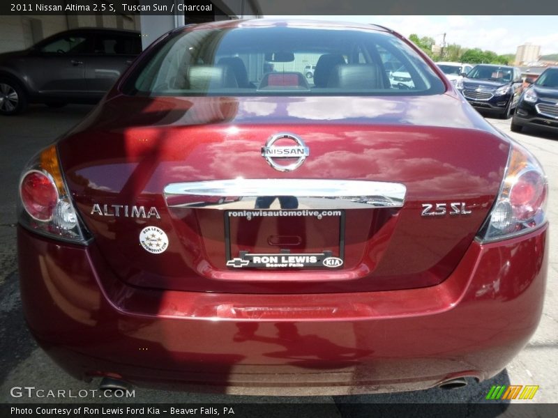 Tuscan Sun / Charcoal 2011 Nissan Altima 2.5 S