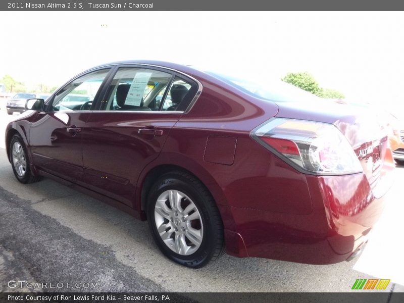 Tuscan Sun / Charcoal 2011 Nissan Altima 2.5 S