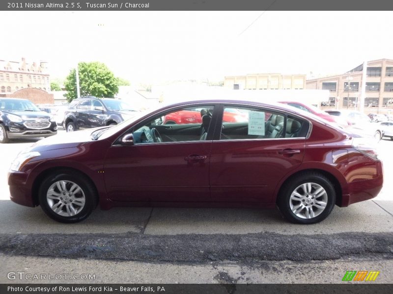 Tuscan Sun / Charcoal 2011 Nissan Altima 2.5 S