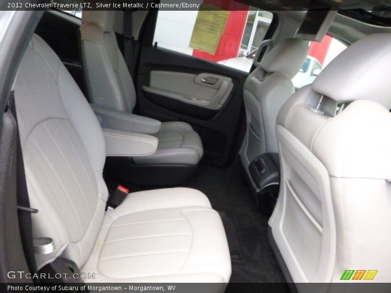 Silver Ice Metallic / Cashmere/Ebony 2012 Chevrolet Traverse LTZ