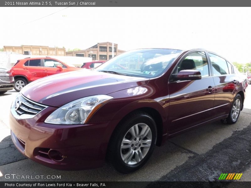 Tuscan Sun / Charcoal 2011 Nissan Altima 2.5 S