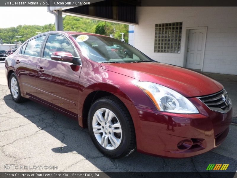 Tuscan Sun / Charcoal 2011 Nissan Altima 2.5 S