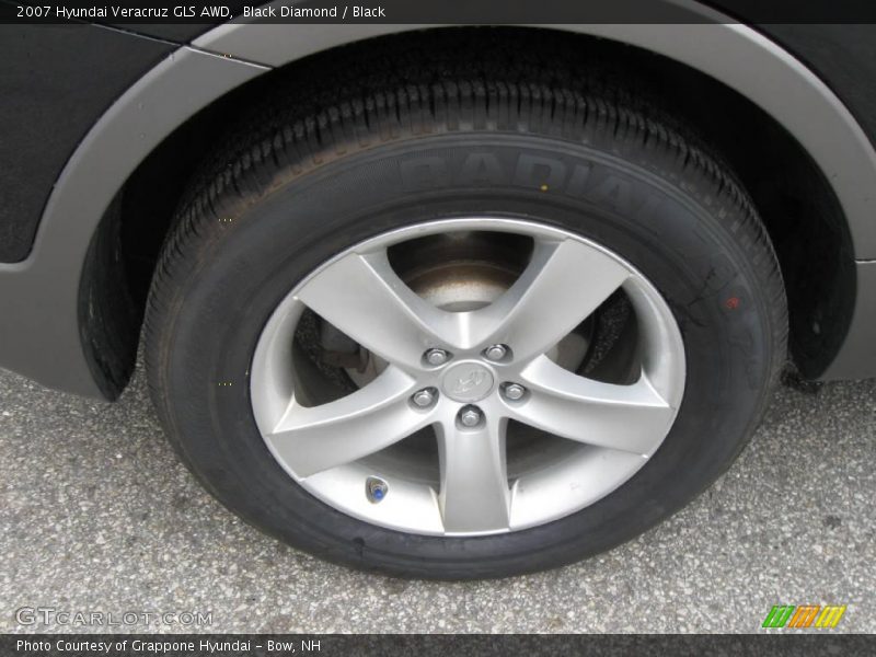 Black Diamond / Black 2007 Hyundai Veracruz GLS AWD