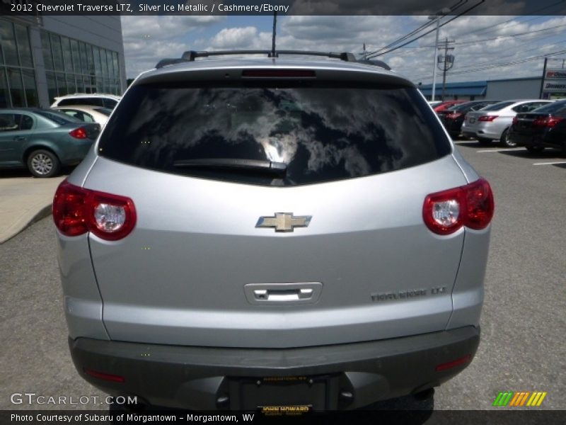 Silver Ice Metallic / Cashmere/Ebony 2012 Chevrolet Traverse LTZ